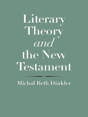cover image of Literary Theory and the New Testament